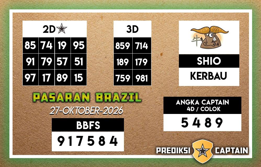 Prediksi-Captain-Paito-Brazil-Selasa-27-Oktober-2026-Terjitu
