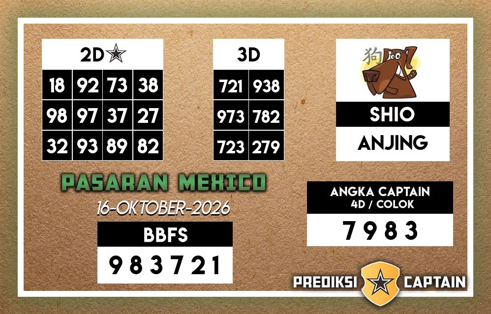 Prediksi-Captain-Paito-Mexico-Jumat-16-Oktober-2026-Terjitu