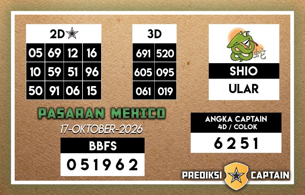 Prediksi-Captain-Paito-Mexico-Sabtu-17-Oktober-2026-Terjitu