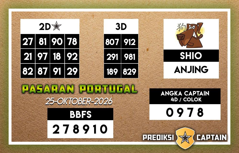 Prediksi-Captain-Paito-Portugal-Minggu-25-Oktober-2026-Terjitu